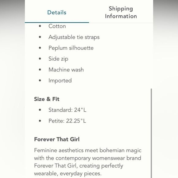 Let Me Be tie strap peplum top - Picture 2 of 10